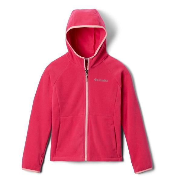 Columbia Girls Fleece Jacket Sale UK - Fast Trek II Jackets Pink UK-208950